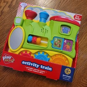 NWT Activity Train Sensory Toy